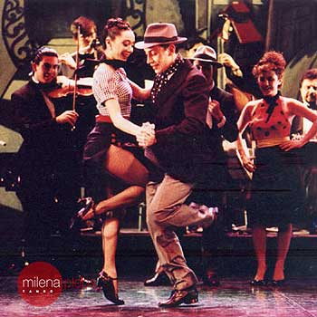 Милена Плебс и Михель Анхель Зотто в танго-шоу "Tango x 2".